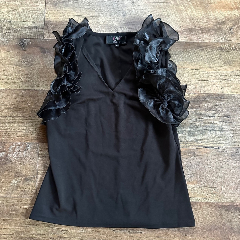 Women's ESY Studio EY Top Size M Black